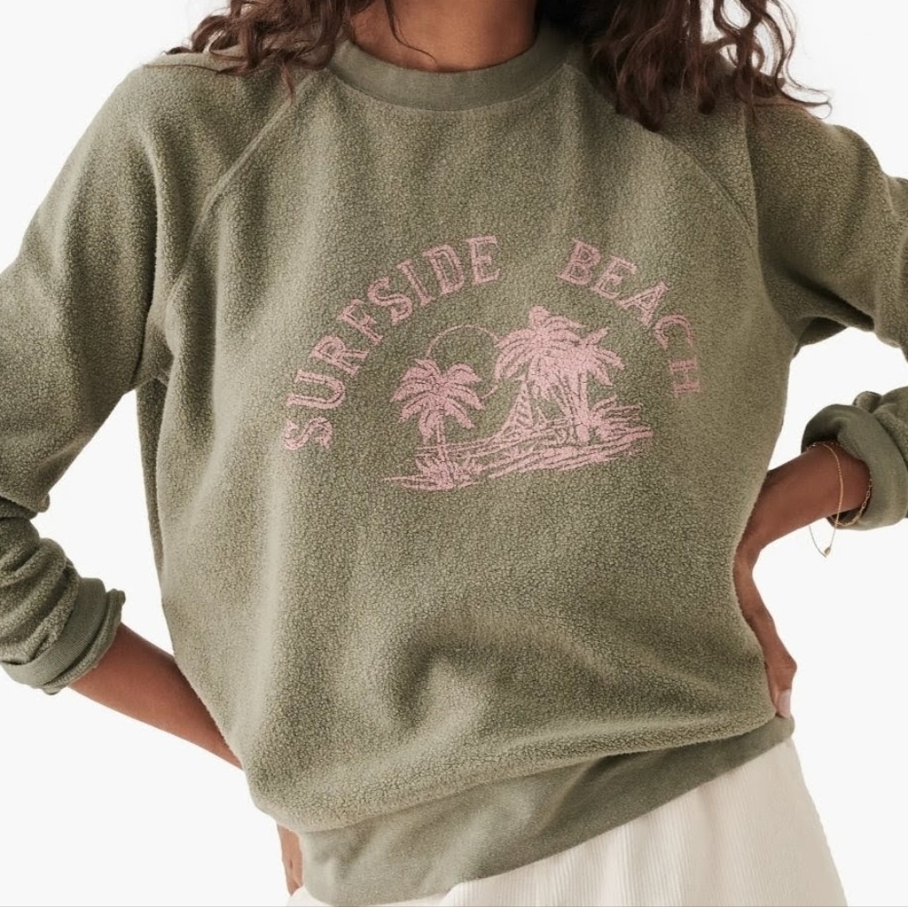 Faherty Surfside Beach Sweatshirt